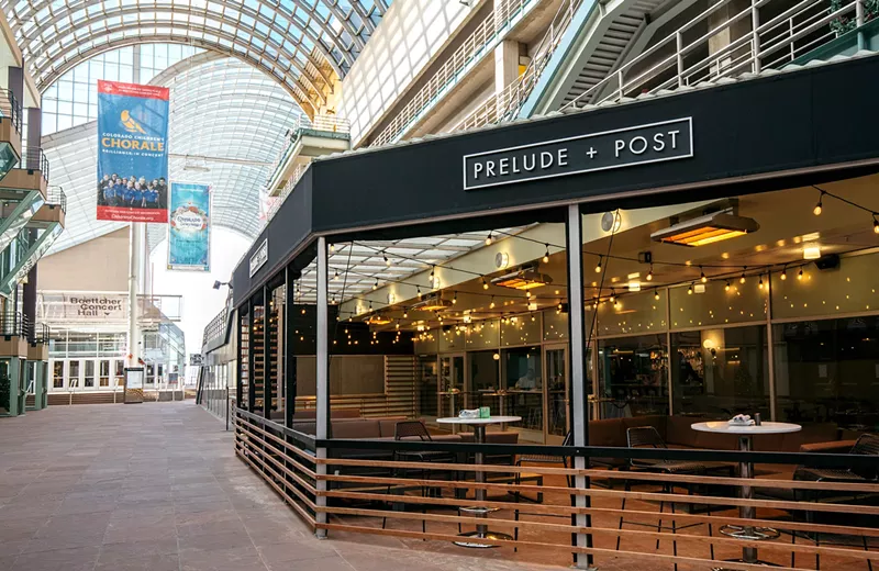 Image: Prelude + Post is now open at the Denver Performing Arts Complex.