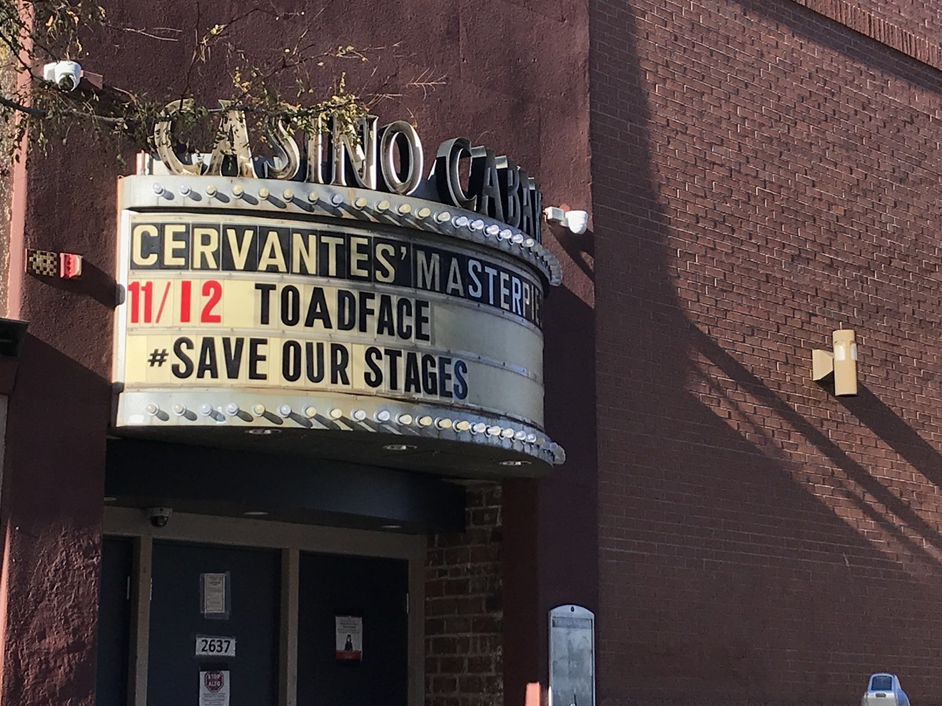 Cervantes' Masterpiece Ballroom reopens this weekend.