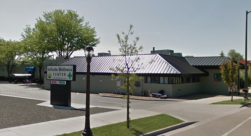 Image: Infinite Wellness Center in Fort Collins is now a LivWell dispensary.