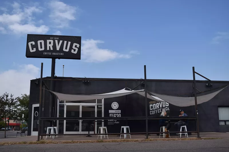 Image: Corvus Coffee buys its beans directly from small-lot farmers.