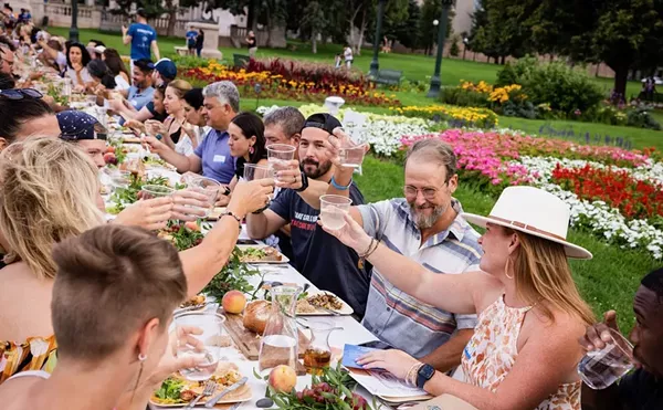 Image: Eat Up: Longer Tables Will Serve 5,280 People at Gathering Next Saturday