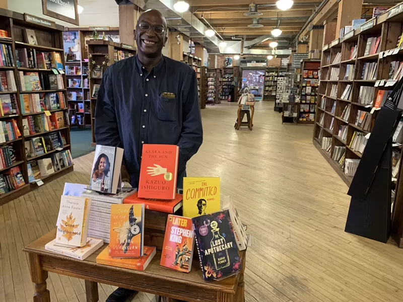 Image: LoDo Tattered Cover manager Derek Holland.