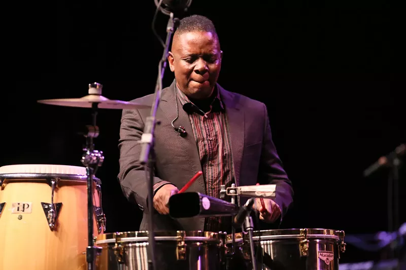 Image: Earth Wind & Fire's Philip Bailey.