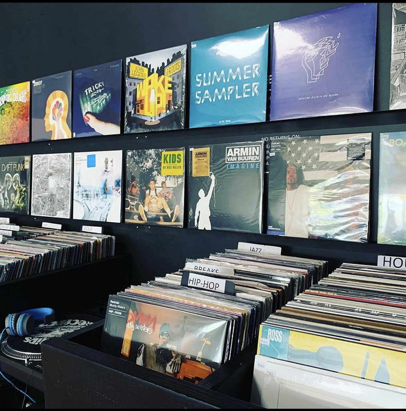 Love Vinyl Records offers DJs a wide selection of vinyl.