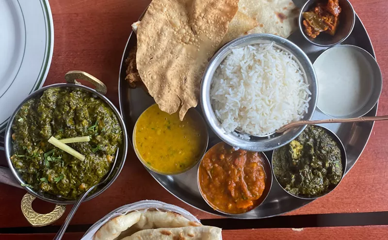 Image: Lunch Break: Dig Into a Platter of Indian Fare at Himchuli in RiNo