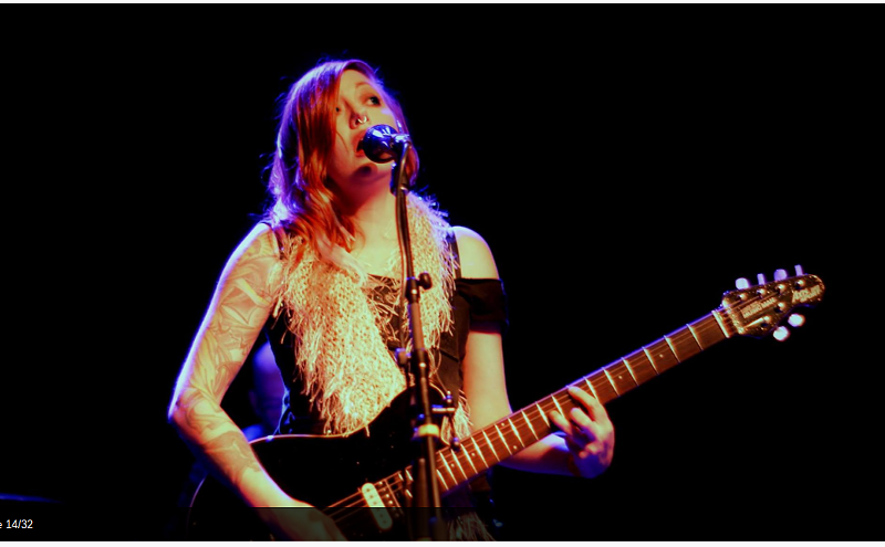 Image: Marie Litton's Struggle With Scoliosis Hasn't Stopped Her Band PrettyMouth Yet