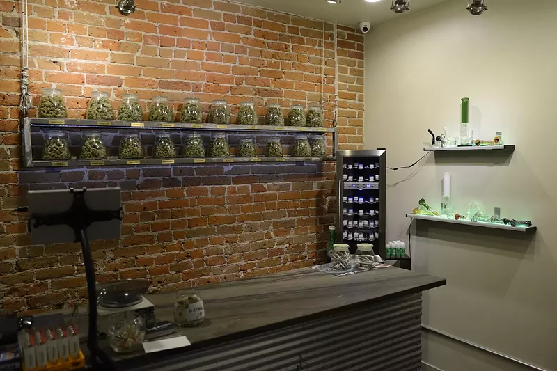 Image: Inside Botanico dispensary in Denver.