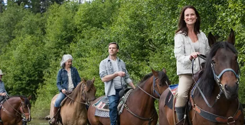 Image: The original suit claimed that the aroma from a nearby marijuana grow made horse riding less pleasant.