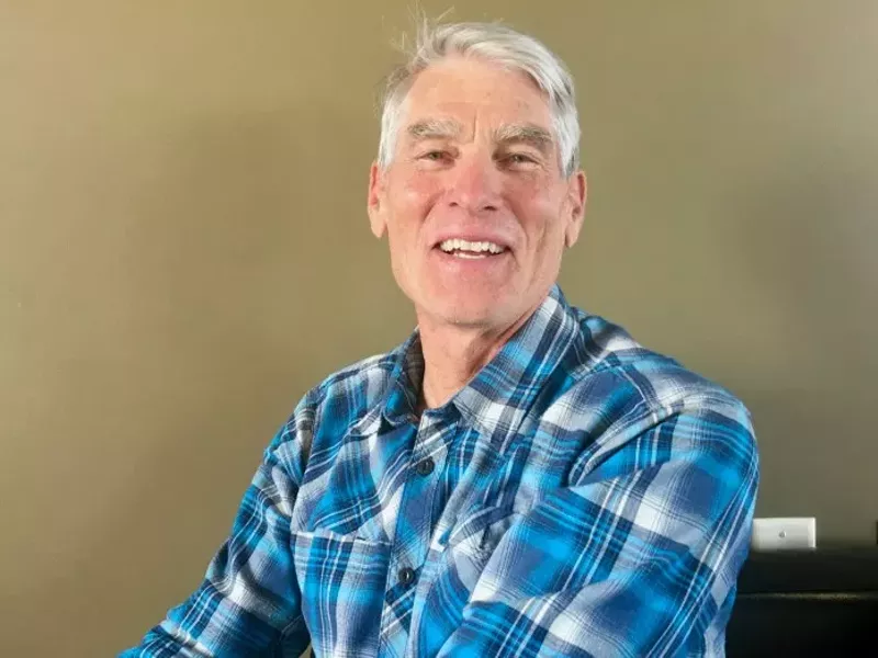 Image: Former Colorado Senator Mark Udall opens up about life after elected office, meditation and all the avocados he's been eating lately, in a conversation with The Indy on December 4, 2019.