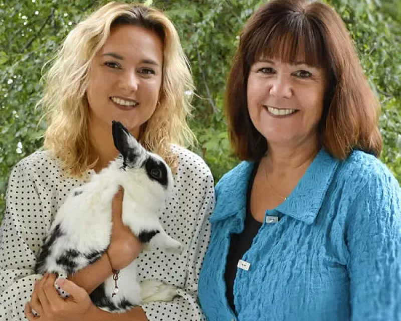 Image: Second Daughter Charlotte Pence and Second Lady Karen Pence.