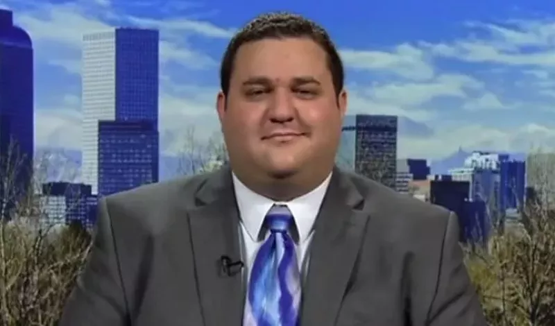 Image: Mason Tvert during an appearance on MSNBC.