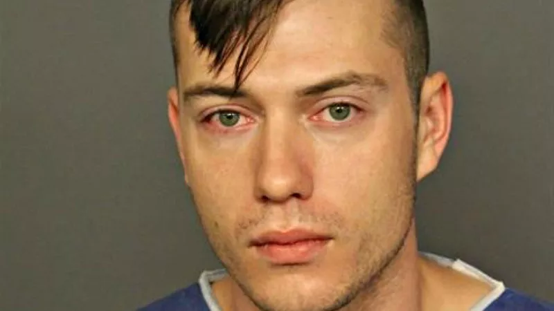 Image: The booking photo for Matthew Martin.