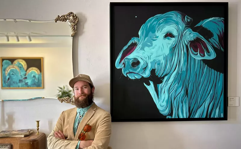 Image: Max Coleman’s New Painting Series Debuts at the Banshee House in RiNo