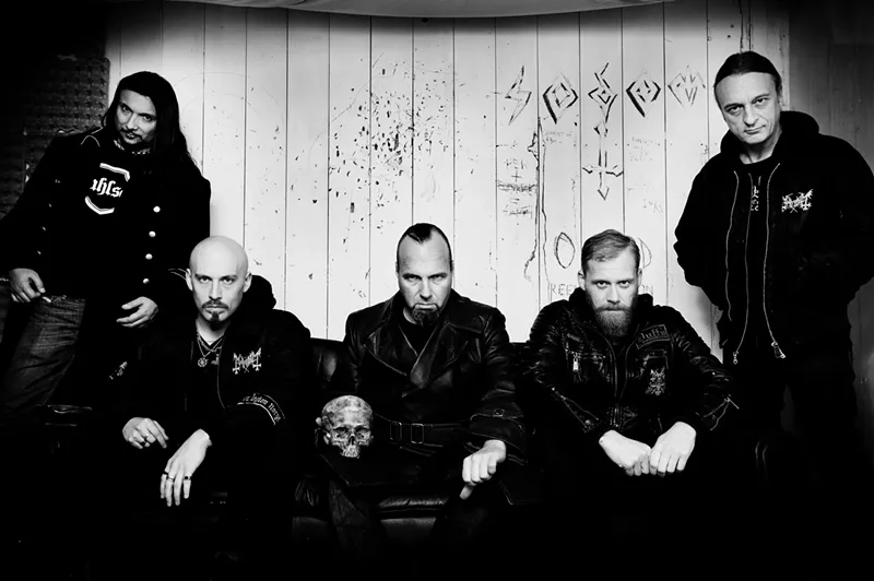 Image: Mayhem is one of the most infamous and influential Norwegian black-metal bands of all time.