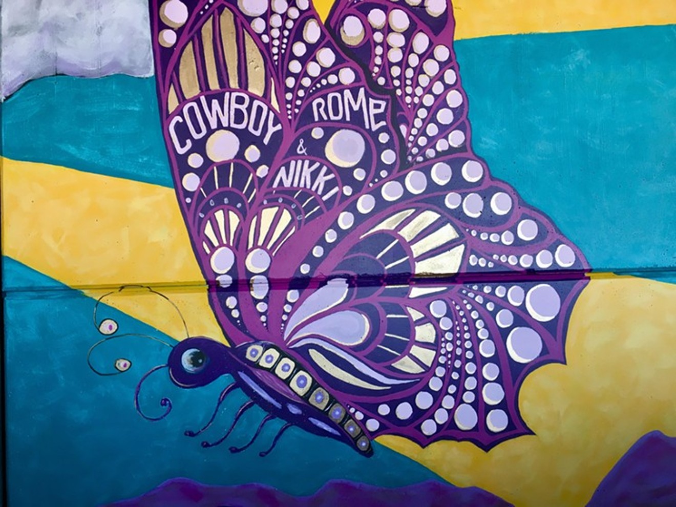 Robin Kniech commissioned a mural commemorating three victims of an August triple homicide.