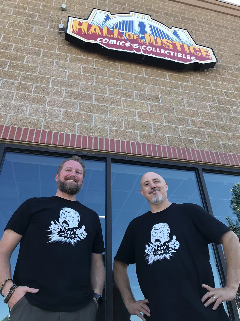 Image: Jonthan Garnett and Randy Salazar: "Yay, Comics"