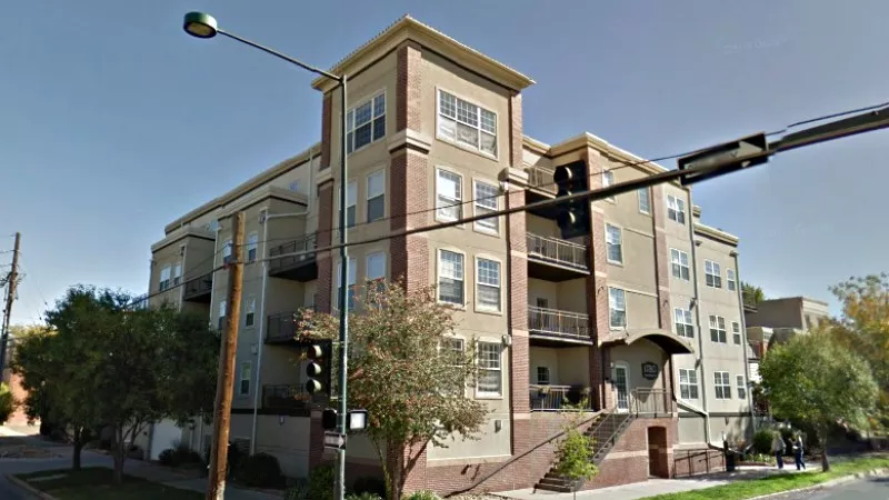 Image: Medium Deb Sheppard says this condominium complex near the intersection of East 18th Avenue and Washington is one of Denver's more spirited places.