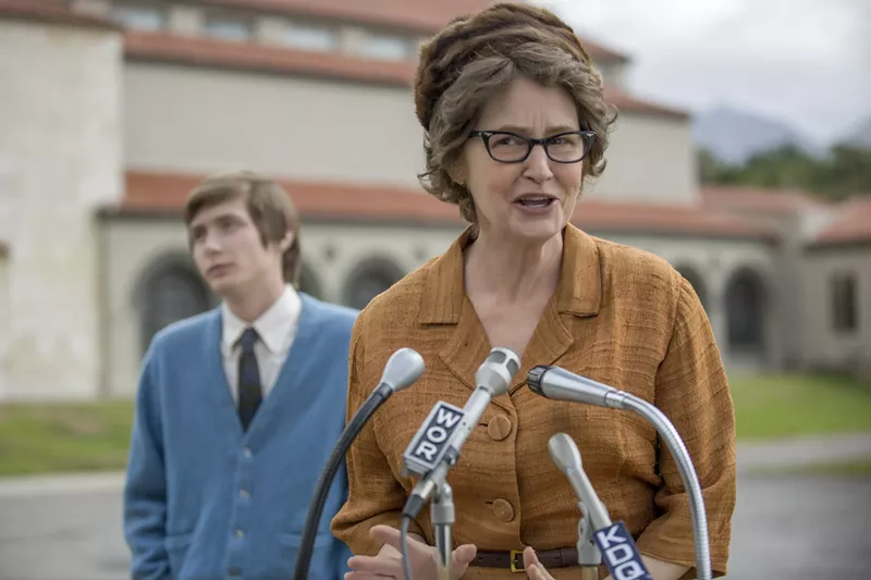 Image: Melissa Leo, standing between church and state.