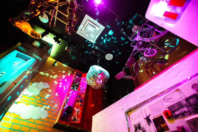 Image: "Wheelchair Space Kitchen" inside Meow Wolf Denver.