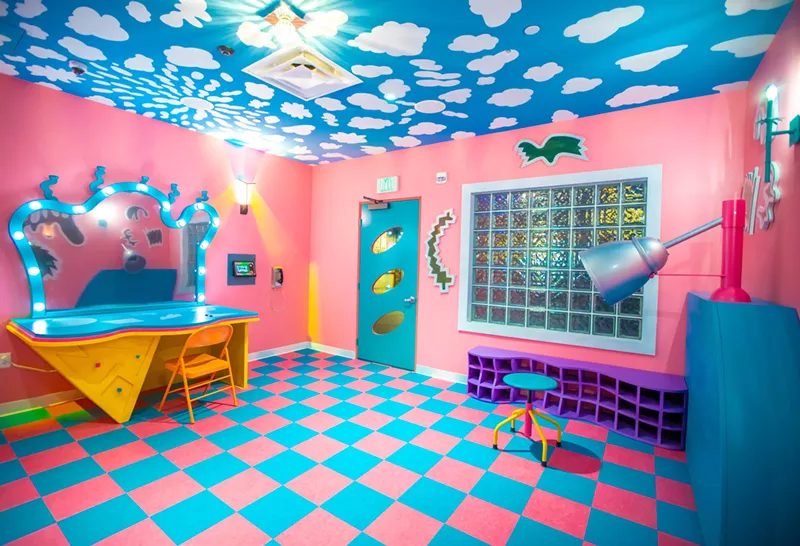 Image: Inside Meow Wolf's Convergence Station.
