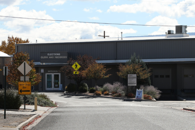 Image: The elections headquarters in Mesa County