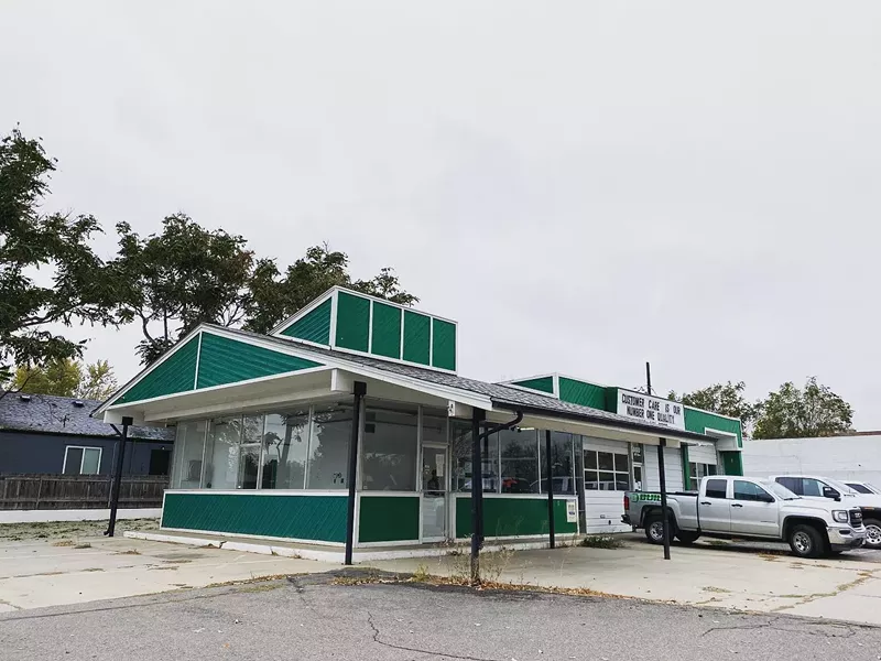 Image: Mestizo Brew Cantino will fill this old garage space on West 38th Avenue.