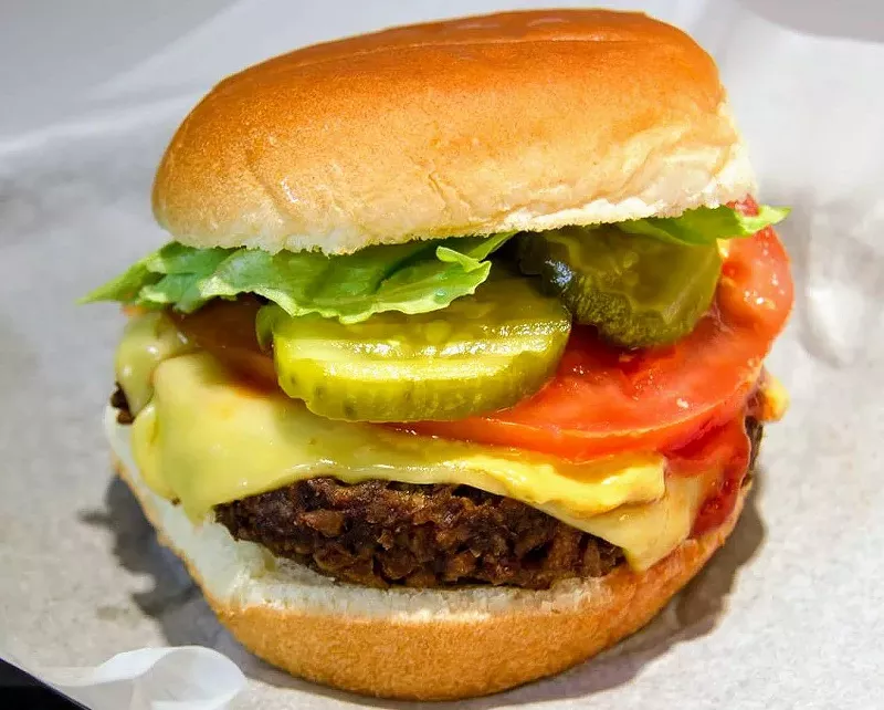 Image: Meta Burger does fast-food-style eats, only with no meat.