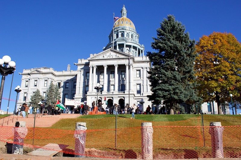 The posts will be installed around the entire Capitol grounds by January.