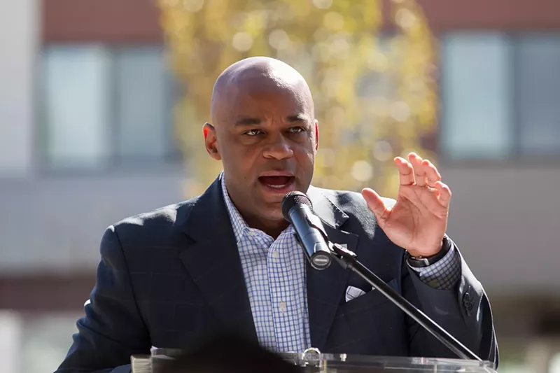 Image: Mayor Michael Hancock issued a sweeping stay at home order for Denver.