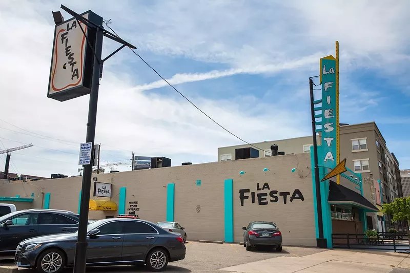 Image: La Fiesta is a landmark in Curtis Park.
