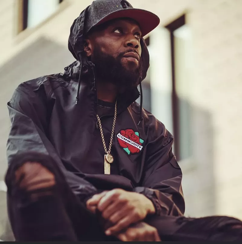 Image: Denver rapper Midas, the man with the golden touch.