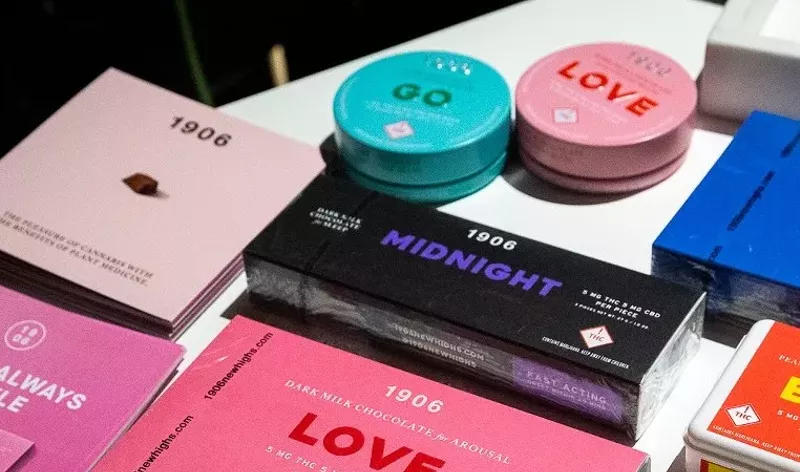 Image: 1906 cannabis edibles made for specific effects