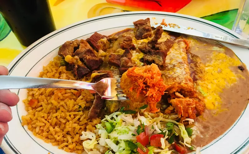 Image: Mild or Spicy, Lunch Is a Great Deal at Hacienda Camino Real
