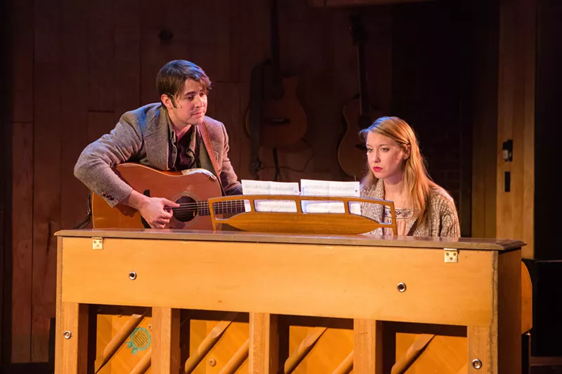 Image: John Hauser as Guy and Carmen Vreeman Shedd as Girl.