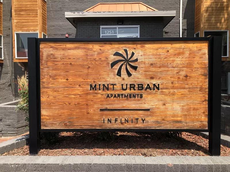 Image: According to its website, Mint Urban Infinity buildings are “current, hip, sophisticated."