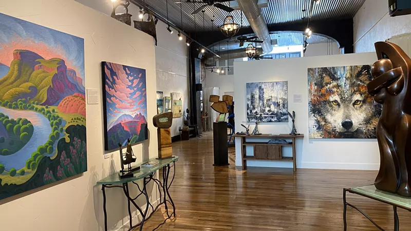 Image: Mirada Fine Art Gallery is now located at 1331 15th Street.