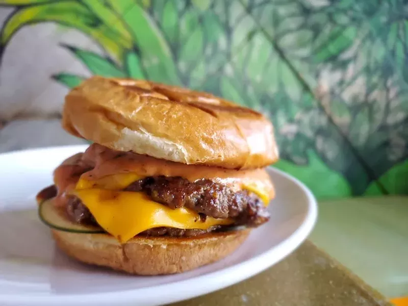 Image: a cheeseburger