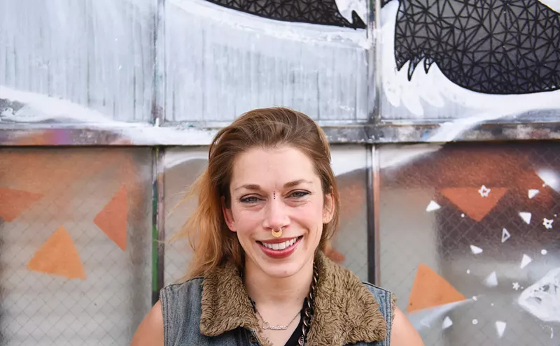 Image: Miss Meeg Finishes Her Crush Walls Murals After a Health Scare