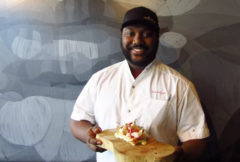 Image: Chef Tristen Epps is embracing springtime in Denver with new menu items.