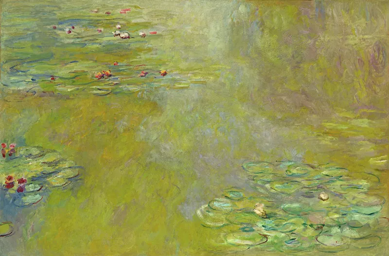 Image: Claude Monet's "The Water-Lily Pond," 1918, in Claude Monet: The Truth of Nature.