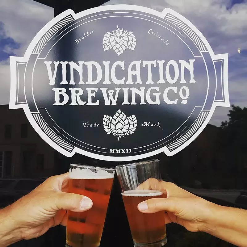 Image: Boulder's Vindication Brewing will close on April 28.