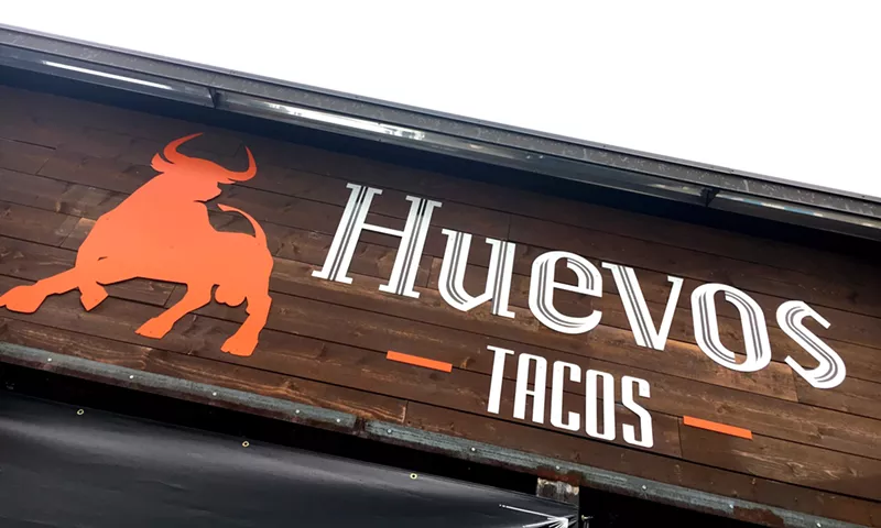 Image: You mess with the bull, you get the, um, huevos.