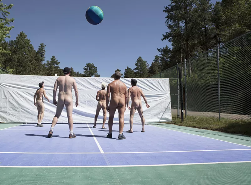 Image: Members often compete in friendly, fun-in-the-sun games.