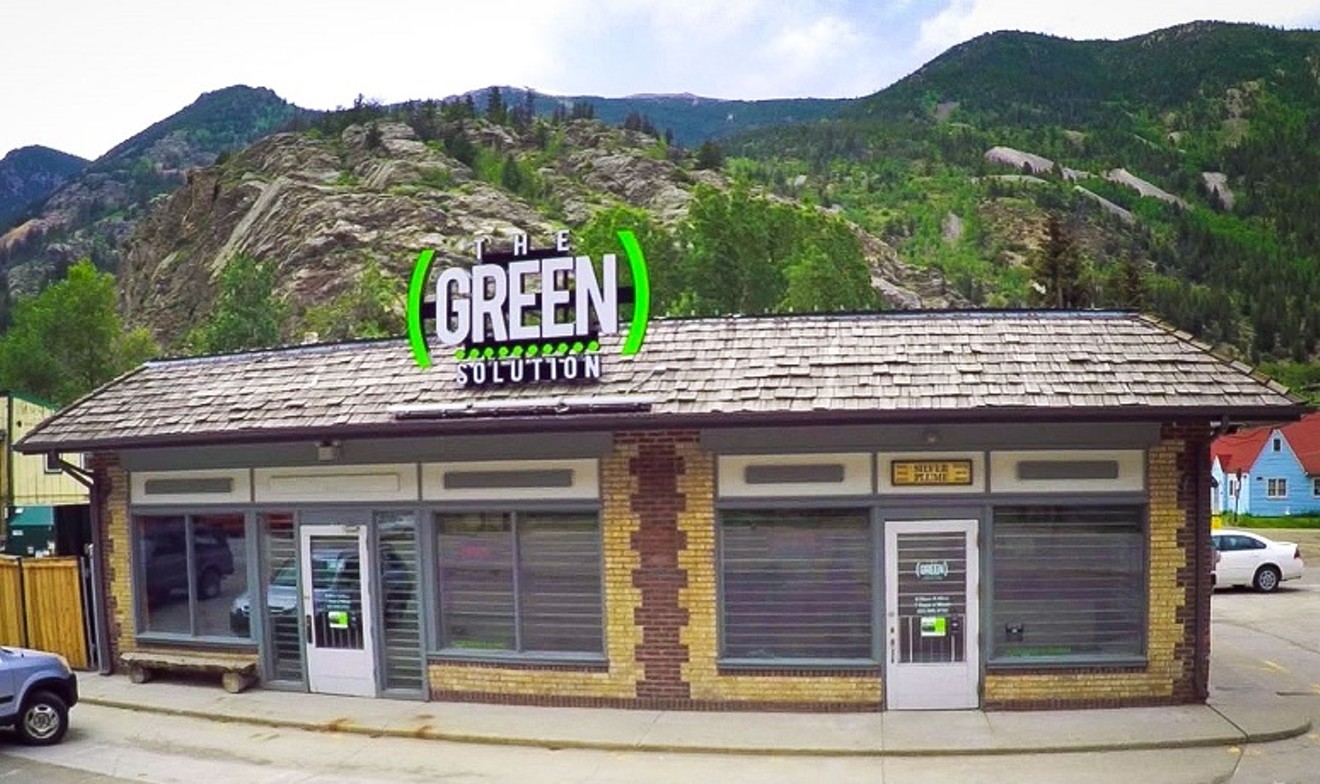 The Green Solution's Silver Plume dispensary is a cannabis outlet store.