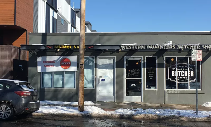 Image: Mr. Lucky's is taking over the old Fat Jack's spot on Tejon Street.