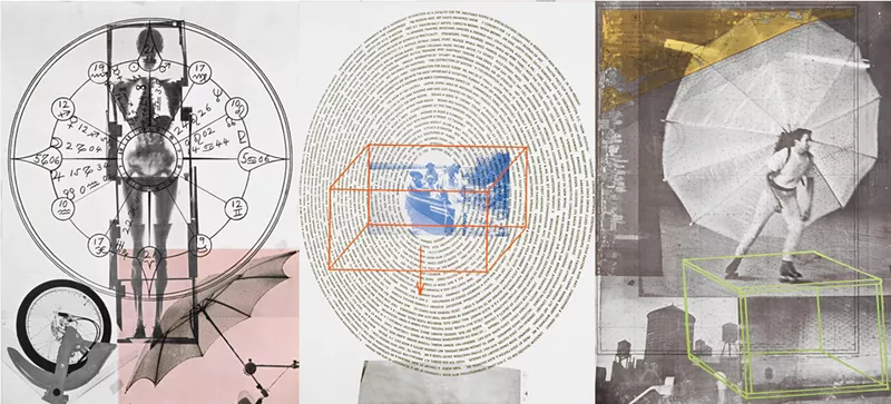 Image: "Autobiography," triptych by Robert Rauschenberg.
