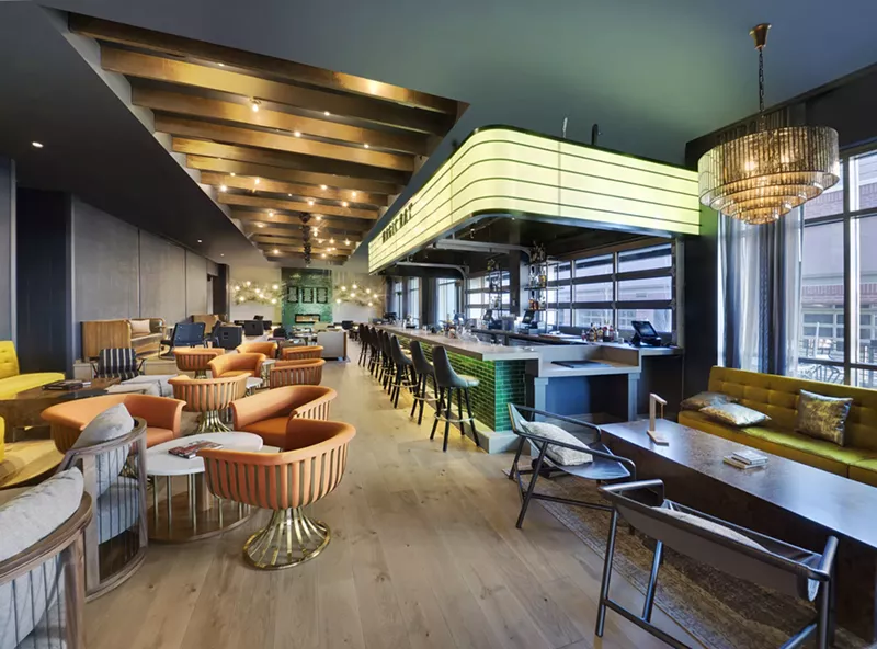 Image: The Elizabeth Hotel in Fort Collins has a music theme.