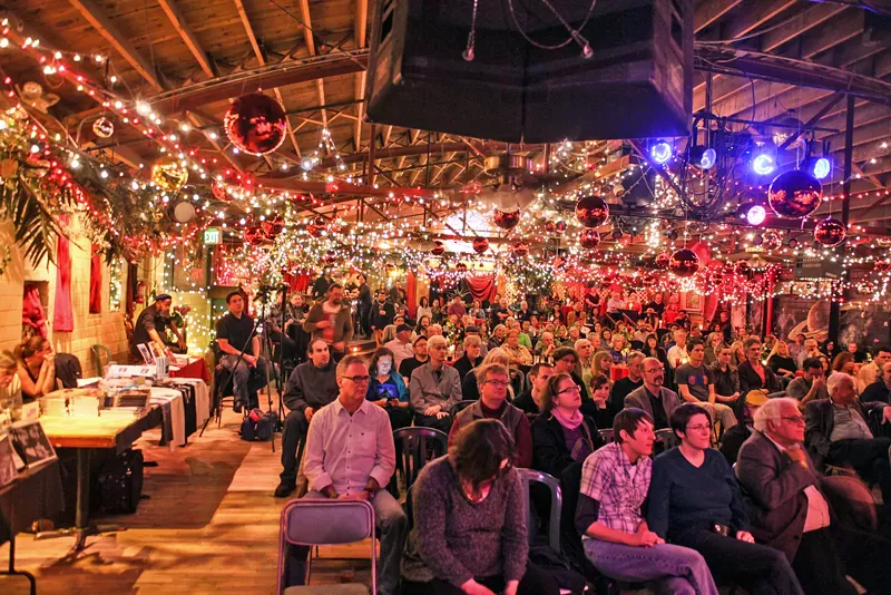 Image: The Mercury Cafe has seen better, busier days.