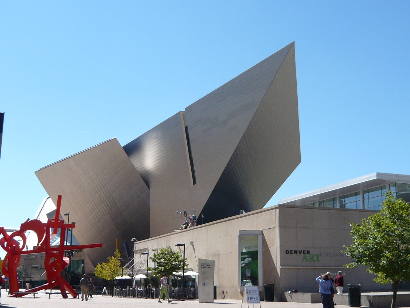 The Hamilton Building of the Denver Art Museum.