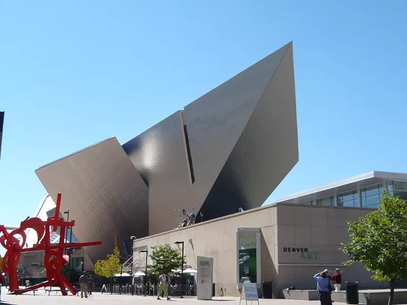 Image: an angular building